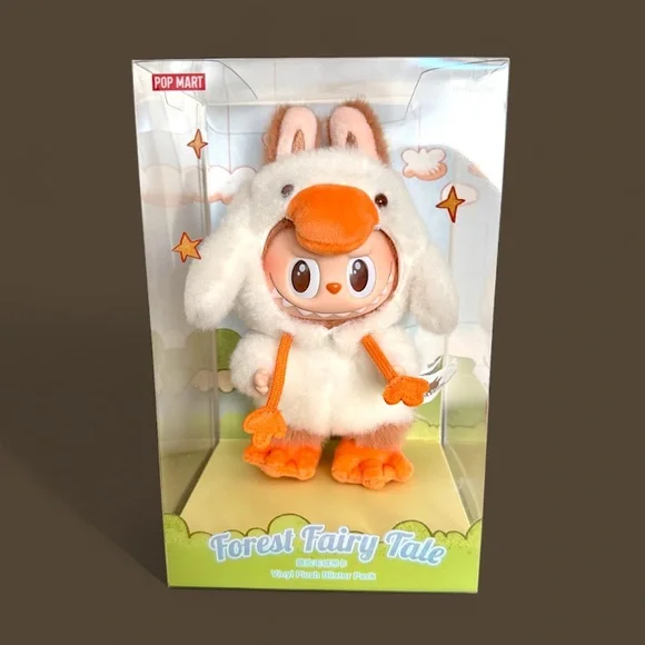 Pop Mart The Monsters Labubu Forest Fairy Tale Duck Pendant China Exclusive - Picture 1 of 16